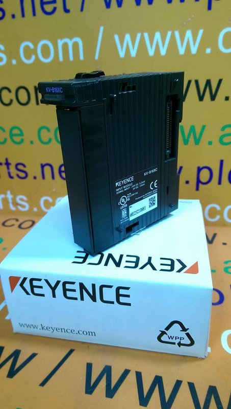 KEYENCE INPUT MODULE KV-B16XC - PLC DCS SERVO Control MOTOR POWER